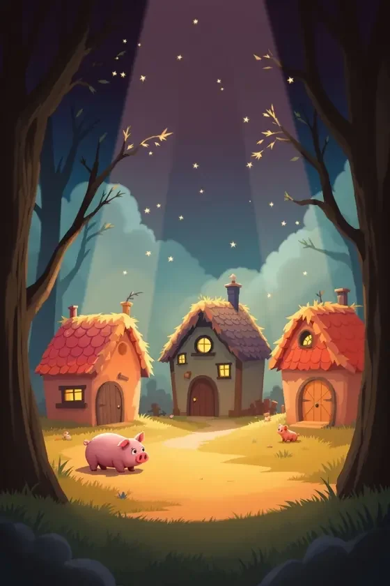 三只小猪 - 儿童动画-童话改编