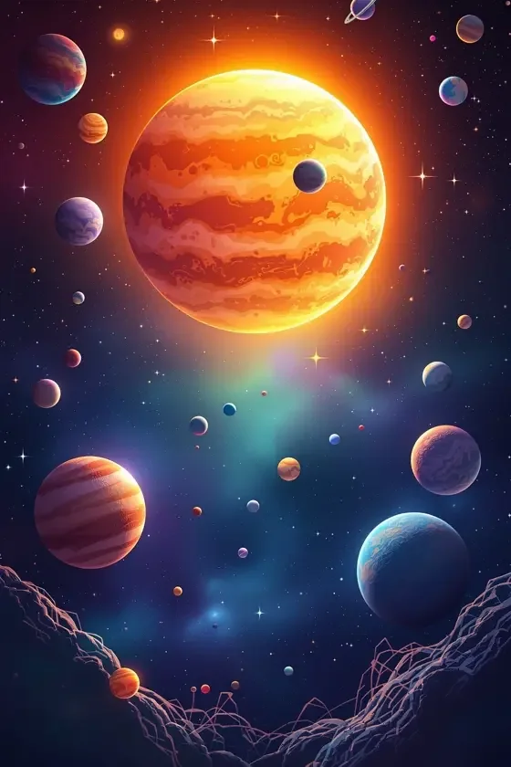 宇宙小百科 - 儿童动画